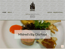 Tablet Screenshot of mildredsbigcityfood.com